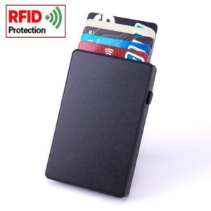 Slim Aluminum Card Wallet RFID Pop-up Push Button Bank Credit Card Case Holder Thin Smart Metal Wallet For Men / Women